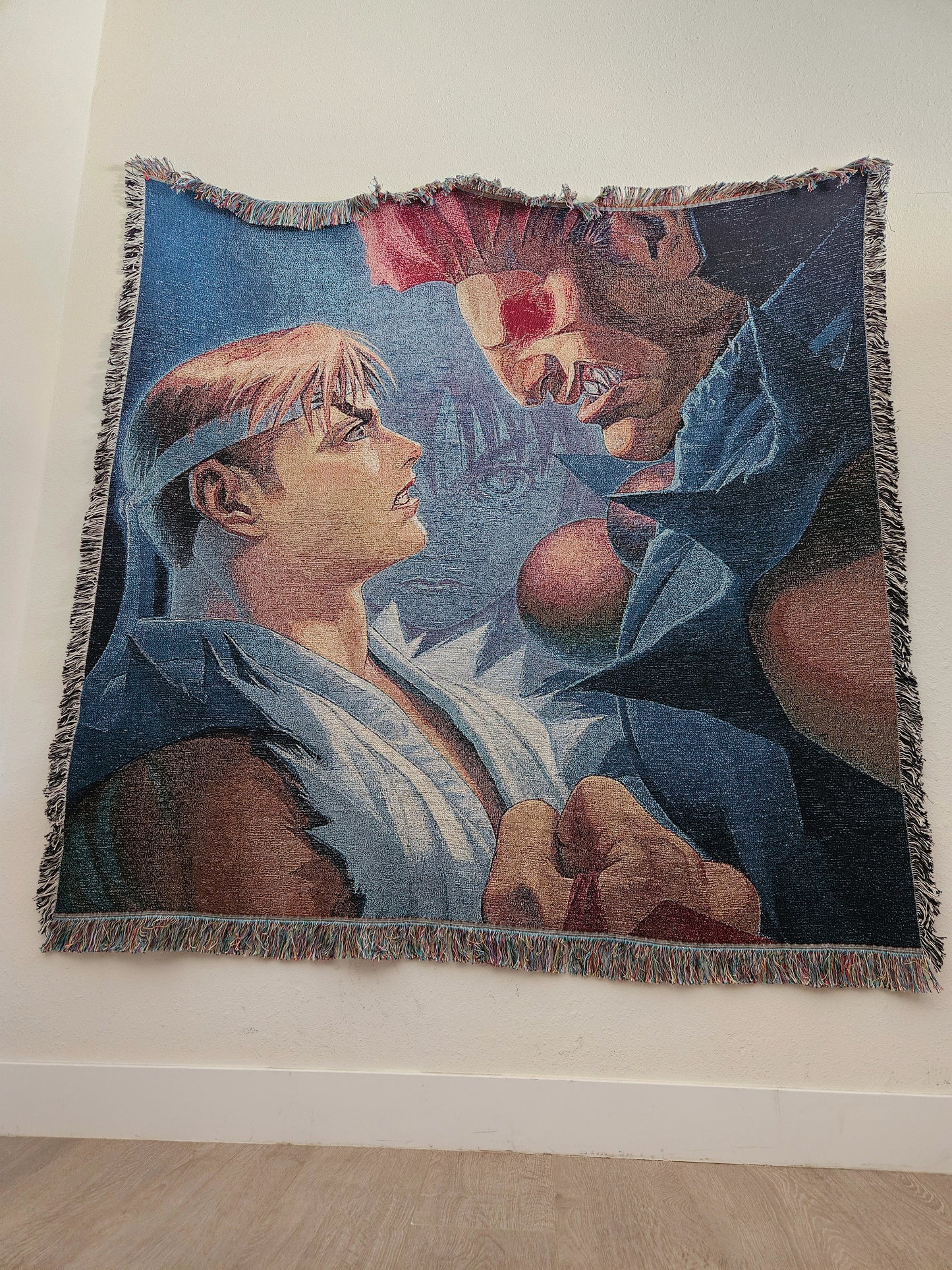FACE OFF Tapestry Blanket