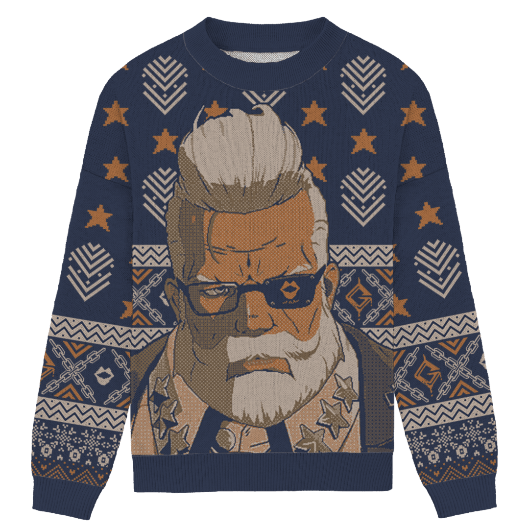 Silver and Gold Lewis Dickinson Holiday Sweater
