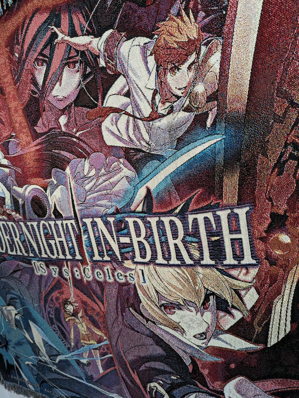 UNDER NIGHT IN-BIRTH II SYS:CELES TAPESTRY BLANKET