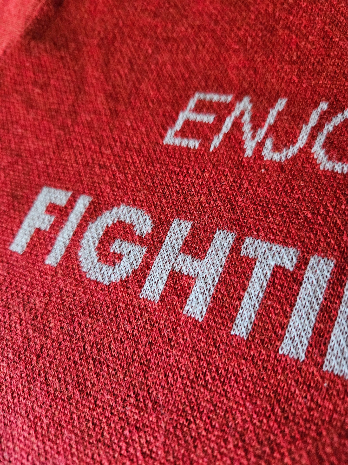 ENJOY FIGHTING GAMES Knit T-shirt