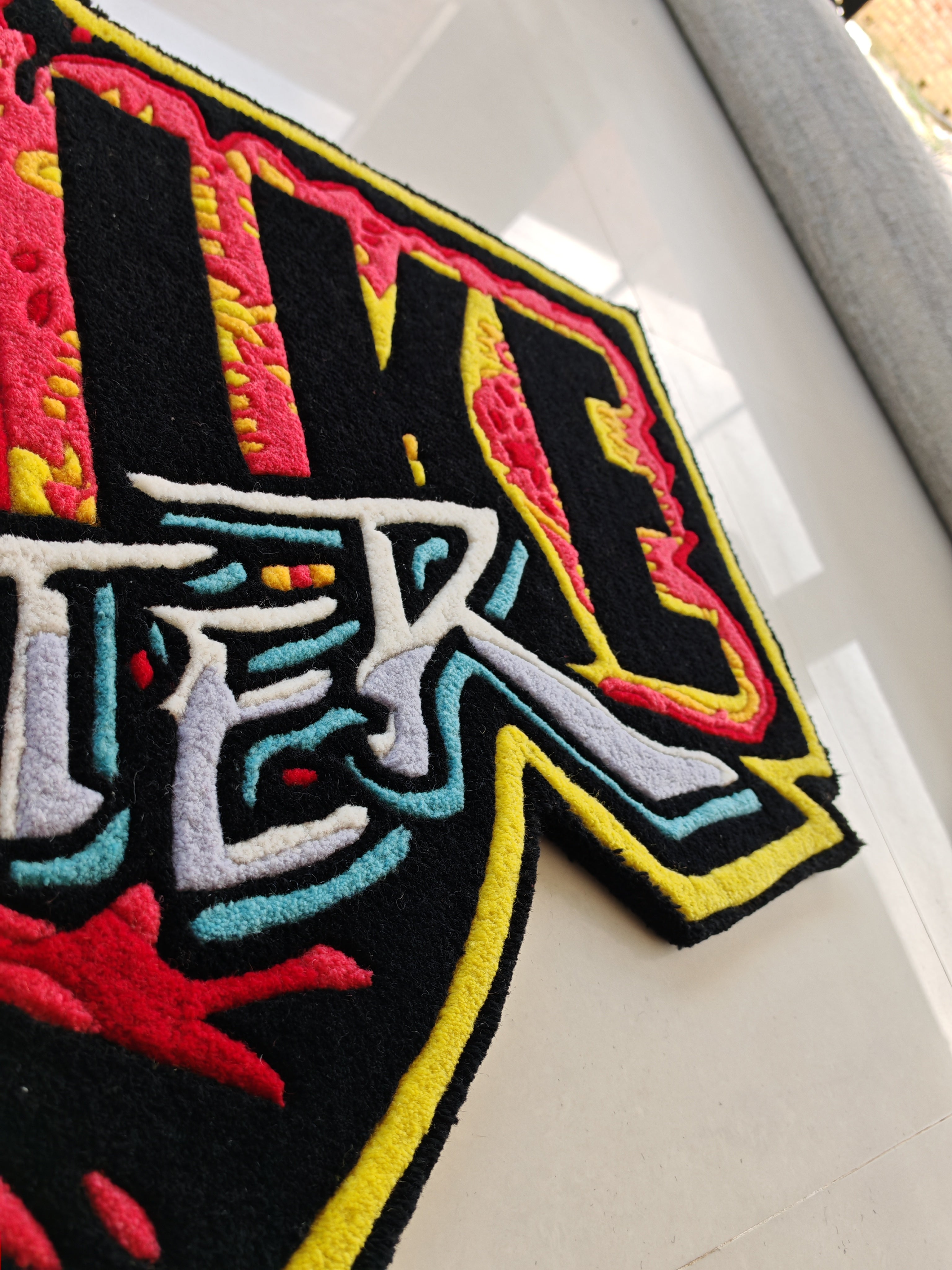 FIGHTER STRIKE 3rd N.F.F. SQ. パッチ Street Fighter 3 Third Strike Rug – S-TIER
