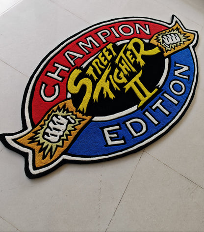 STREET FIGHTER 2: CHAMPIONSHIP EDITION RUG   **PRE-ORDER OPENS JANUARY 23RD**