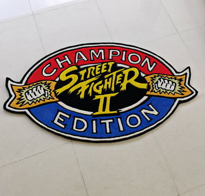 STREET FIGHTER 2: CHAMPIONSHIP EDITION RUG   **PRE-ORDER OPENS JANUARY 23RD**